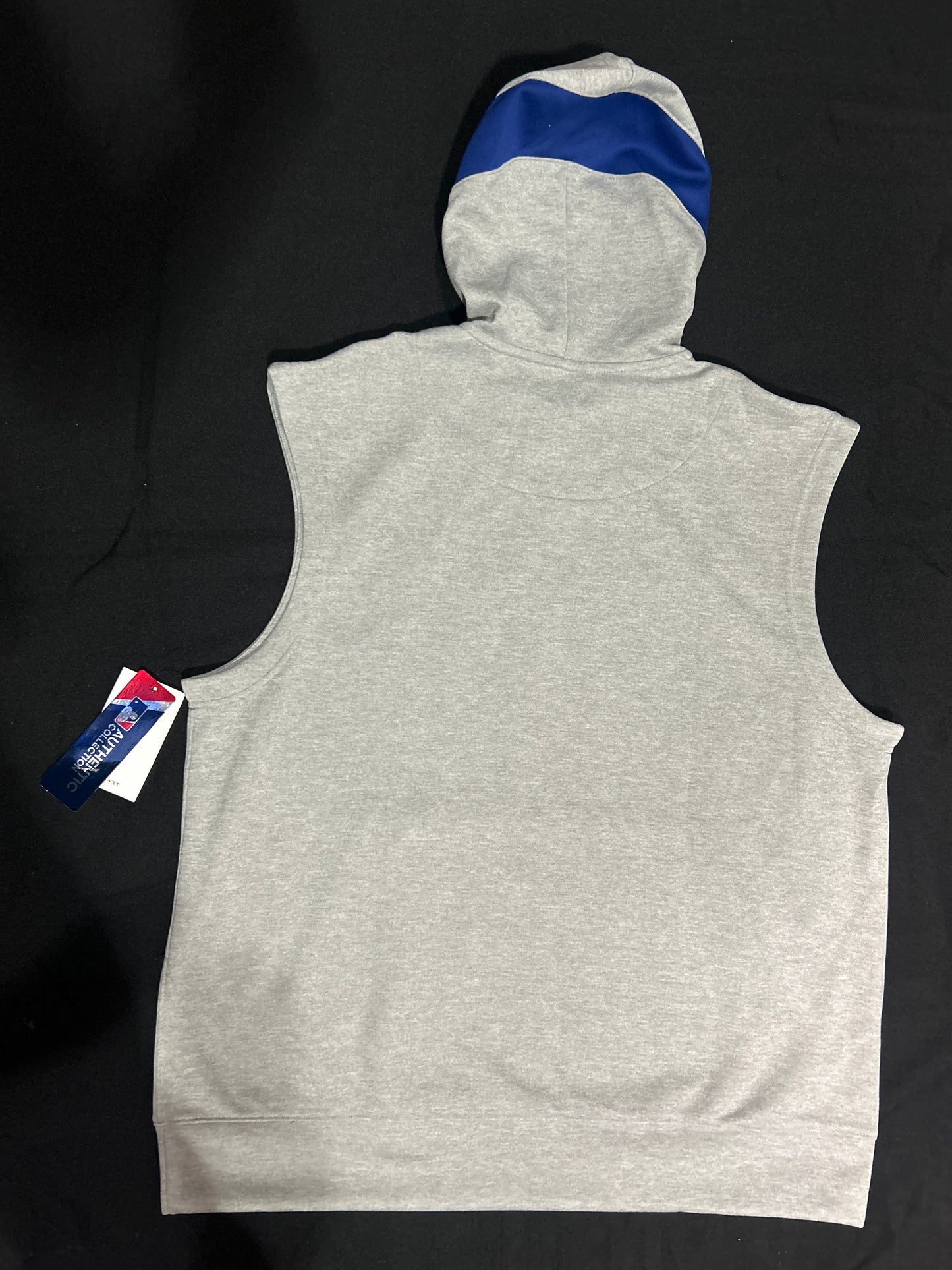 Los Angeles Dodgers MLB Nike Authentic Collection Dri-Fit Sleeveless Hoodie