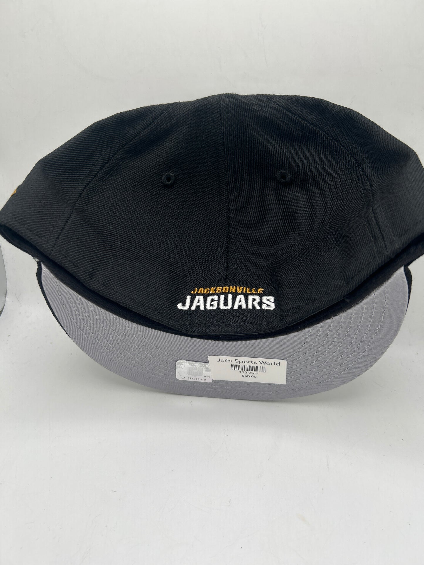 Jacksonville Jaguars NFL New Era 59fifty Classic Black/Gold Fitted Hat