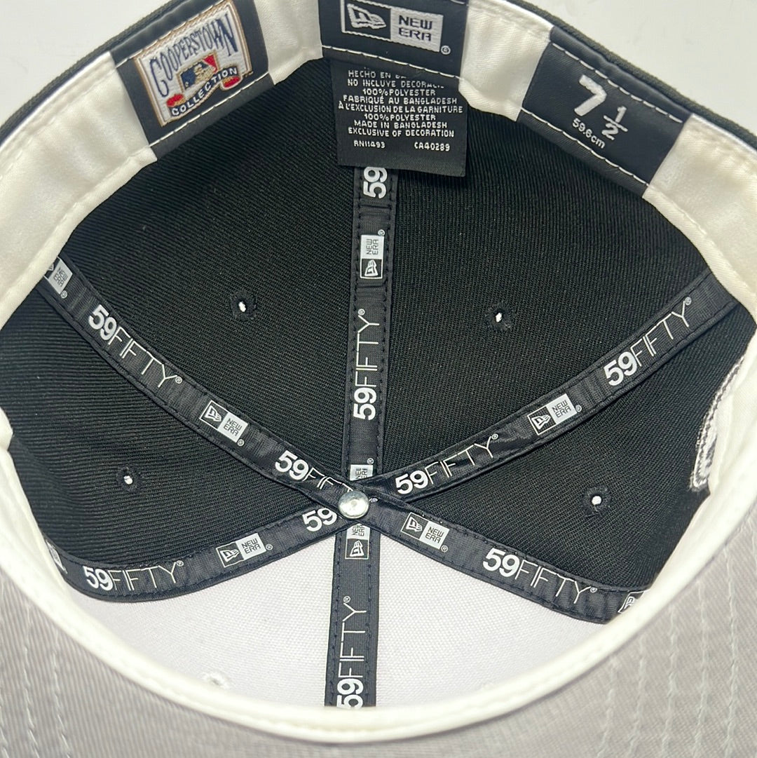 Los Angeles Dodgers MLB New Era 59Fifty Cooperstown Collection “LA 1980 All-Star Game” Side Patch Black/White Fitted Hat