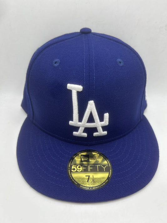 Los Angeles Dodgers MLB Big LA New Era Cooperstown Collection 59Fifty Fitted Hat