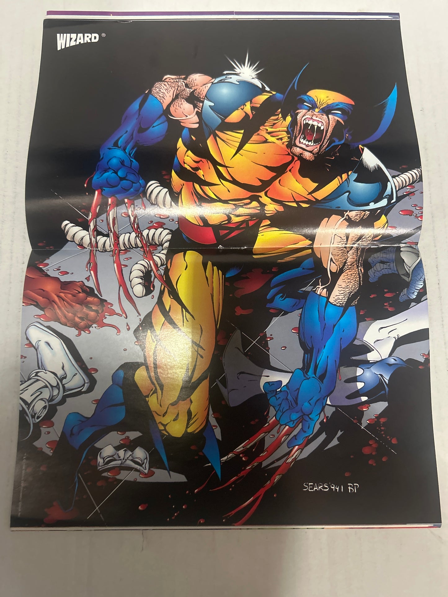 Wizard Tribute Edition Wolverine A Wizard Special Publication Comics Book with Authentic Poster