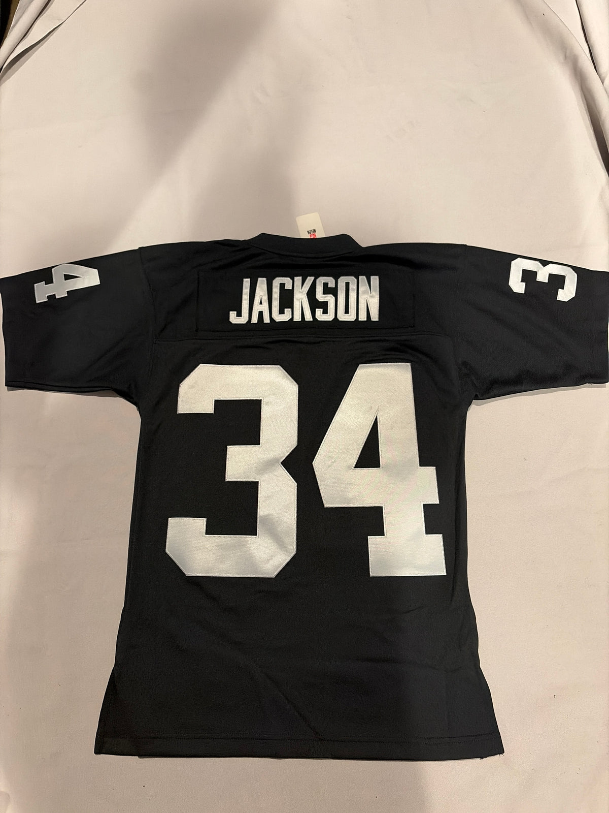 Las Vegas Raiders NFL Mitchell & Ness #34 Bo Jackson 1988 Legacy Throwback Collection Men Jersey
