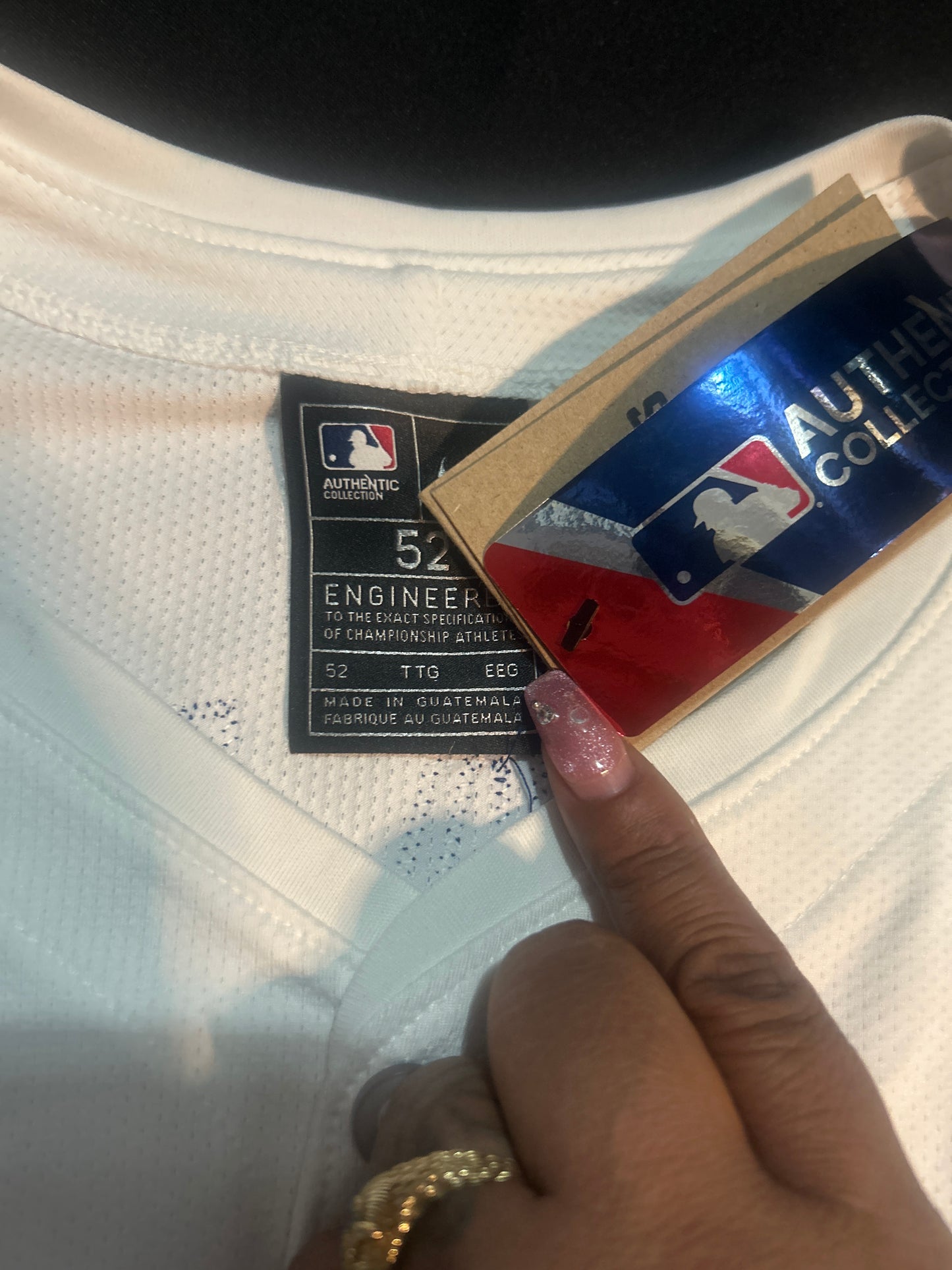 Los Angeles Dodgers MLB Nike Authentic Collection #18 YAMAMOTO - White Standard Fit Mens Jersey