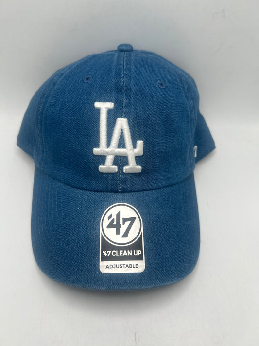 Los Angeles, Dodgers MLB 47CleanUp Denim Lennom Adjustable Hat