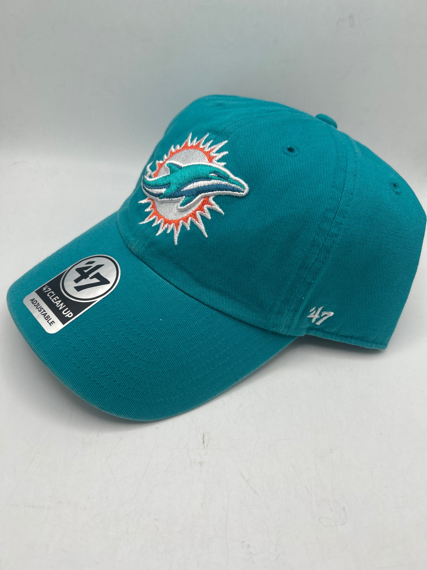 Miami Dolphins NFL 47CleanUp Classic Aqua Adjustable Hat