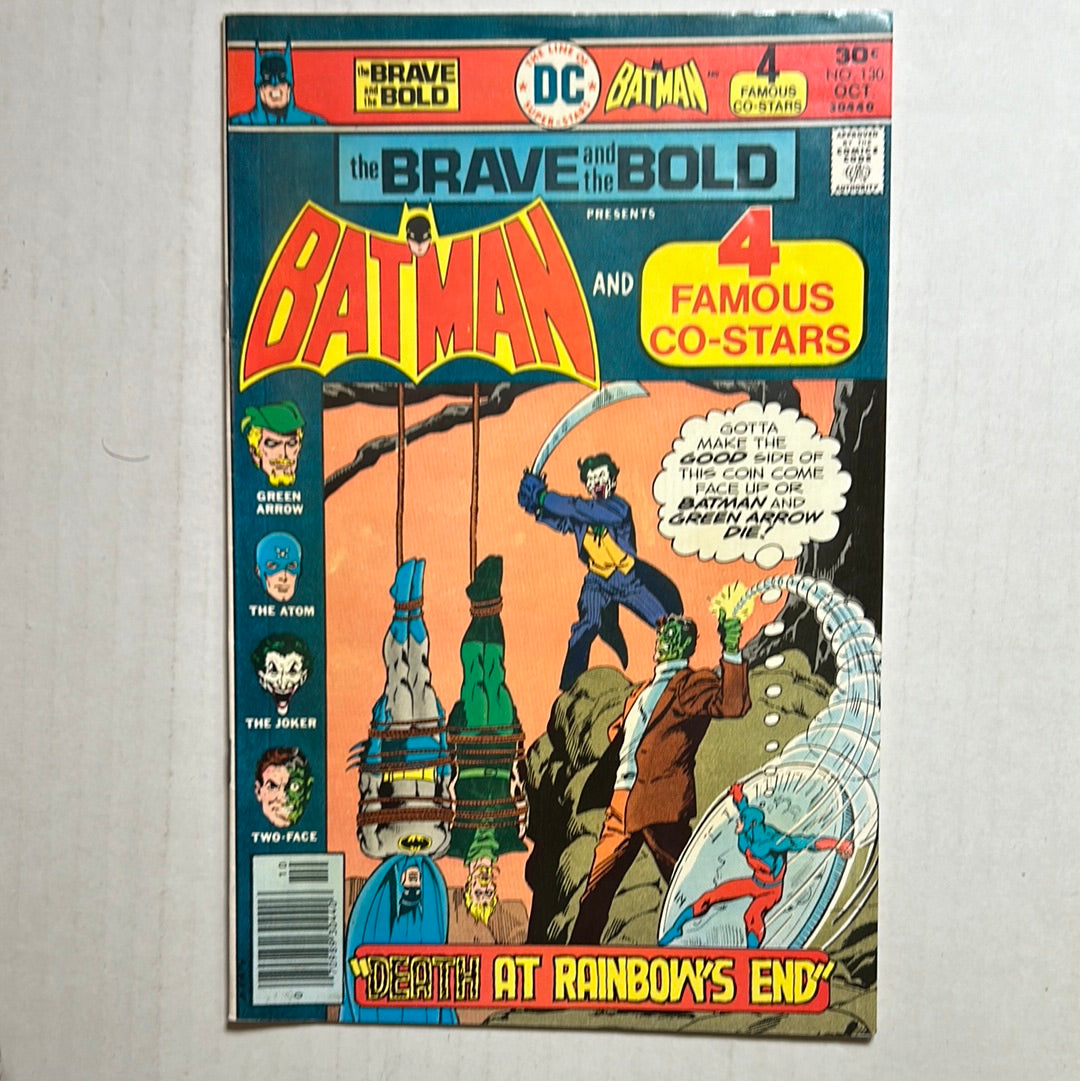 BATMAN - The Brave and The Bold by DC Comics "Death at Rainbow's End" No. 130 Comic Book