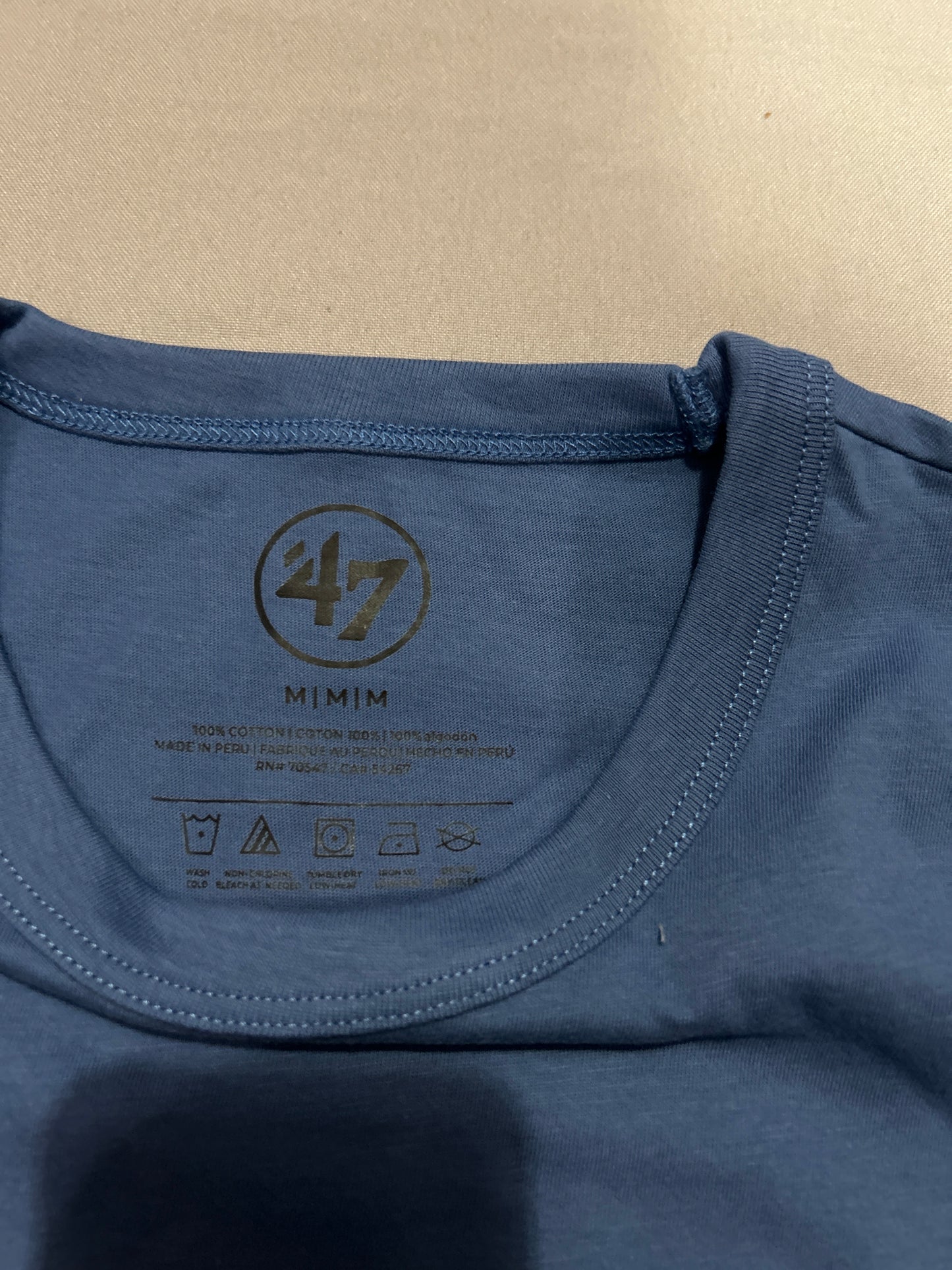 Buffalo Bills NFL 47Brand Cadet Blue Union Arch Franklin Ter Men