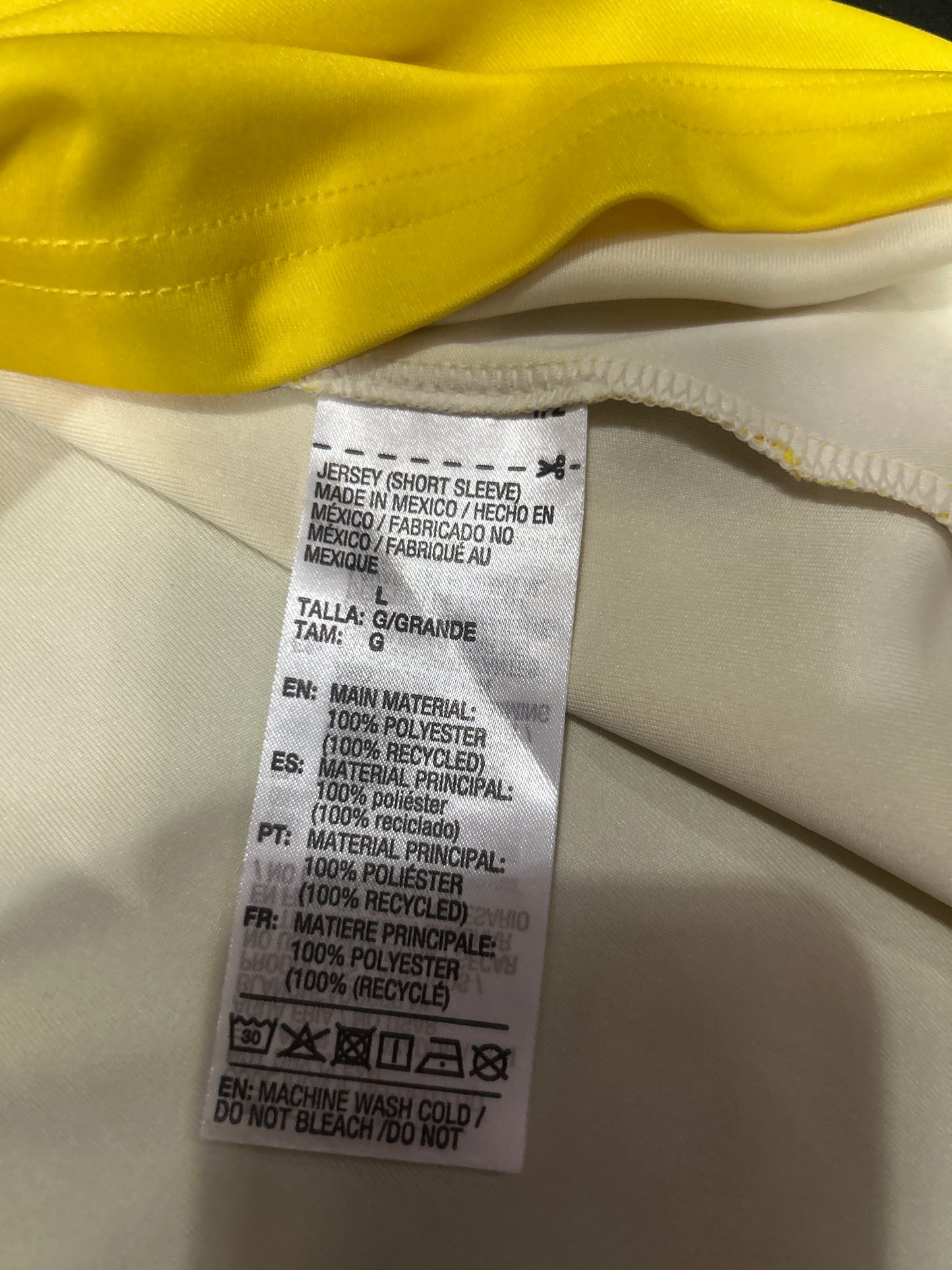 Club America Soccer Adidas Authentic Replica Men Jersey