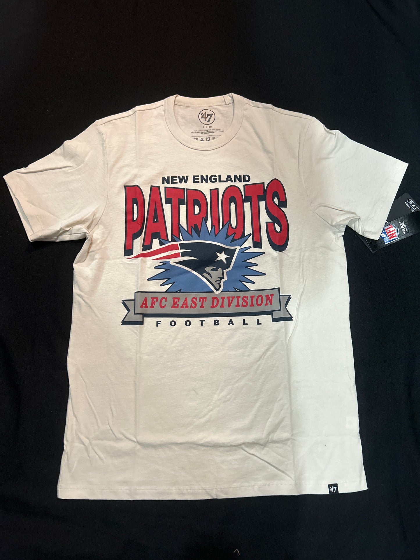New England Patriots NFL 47Brand Dune Franklin Tee Men