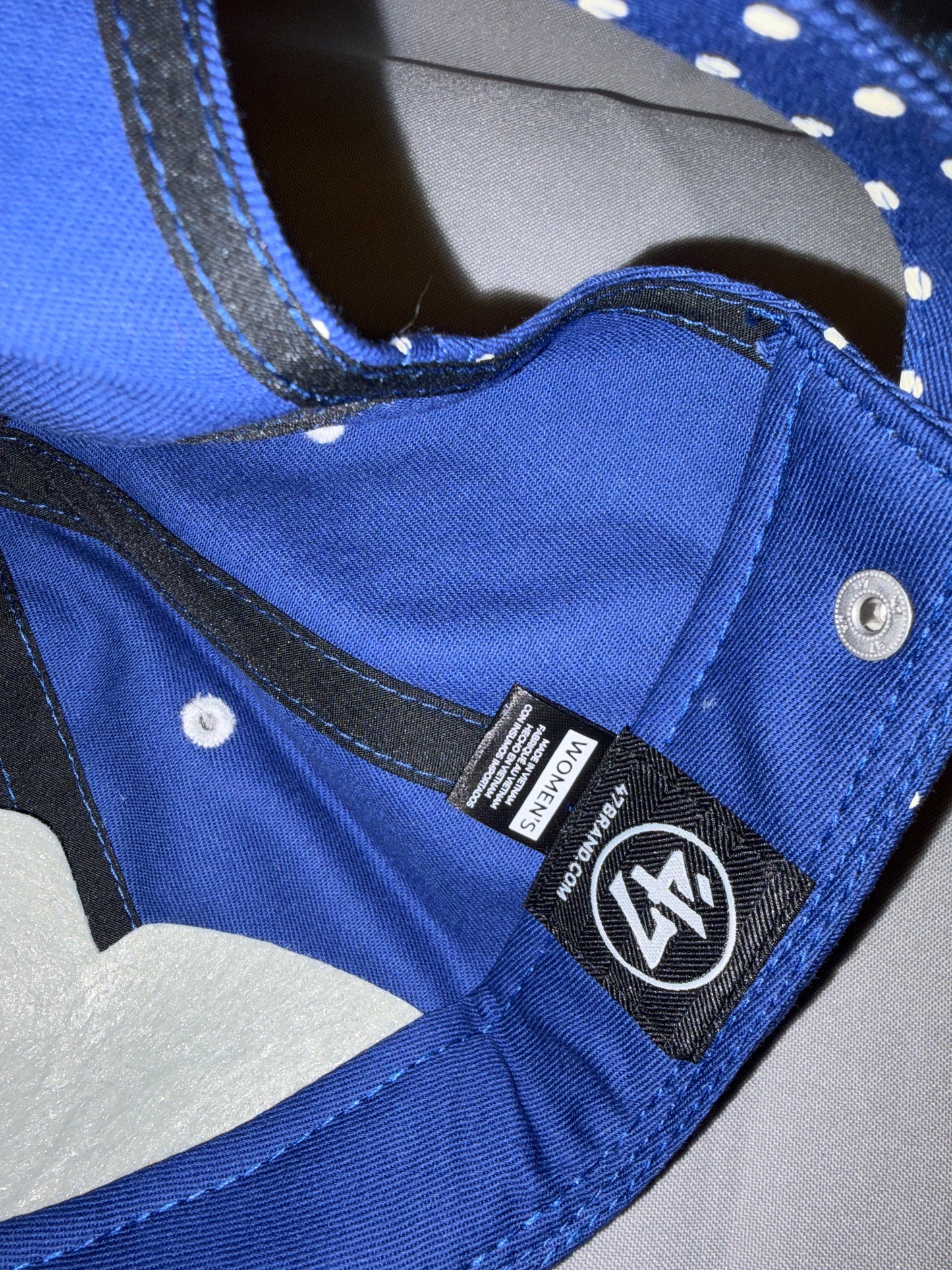Los Angeles Dodgers 47Clean Up Polka Dot Adjustable Hat