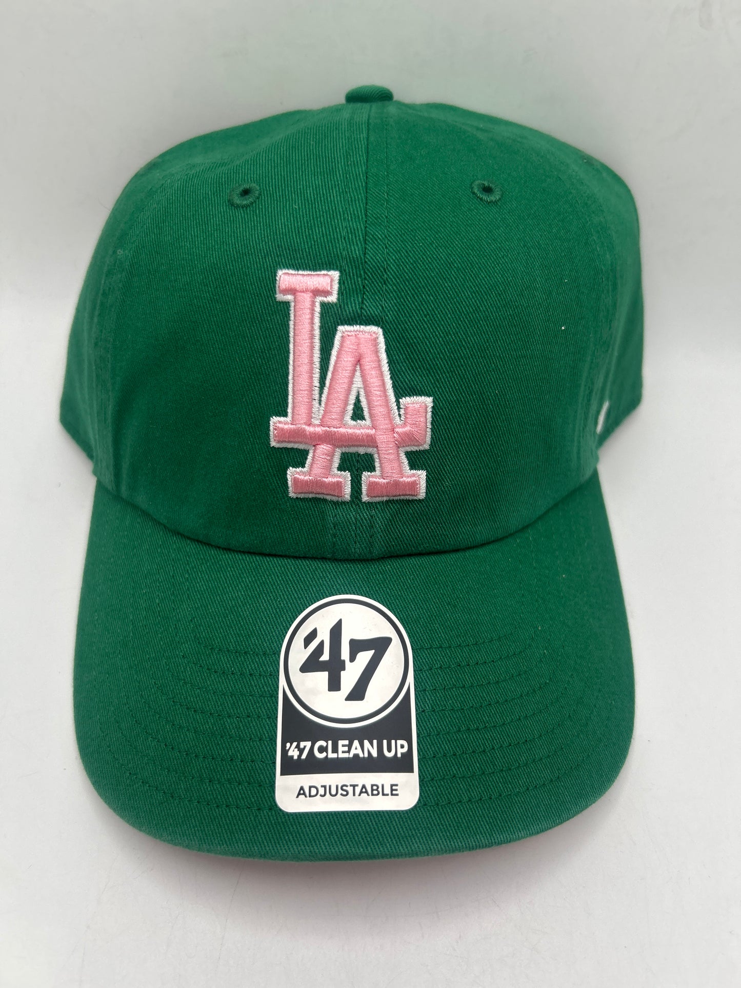 Los Angeles Dodgers MLB 47Clean Up Green Adjustable Hat