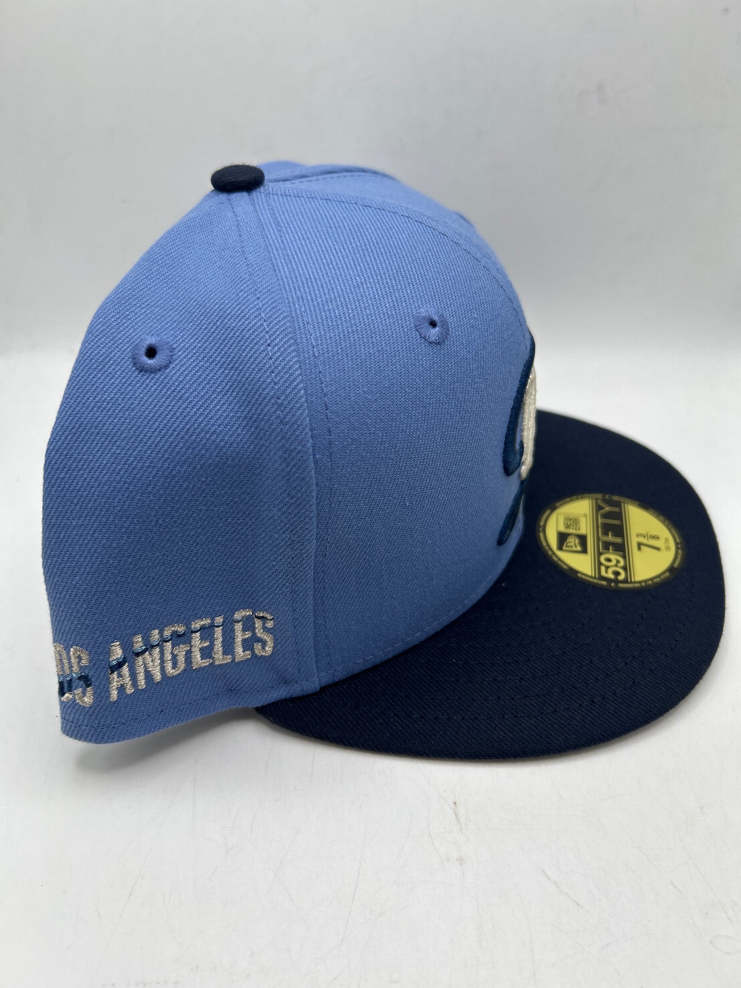 Los Angeles Dodgers MLB City Connect New Era 59Fifty Metallic Fitted Hat