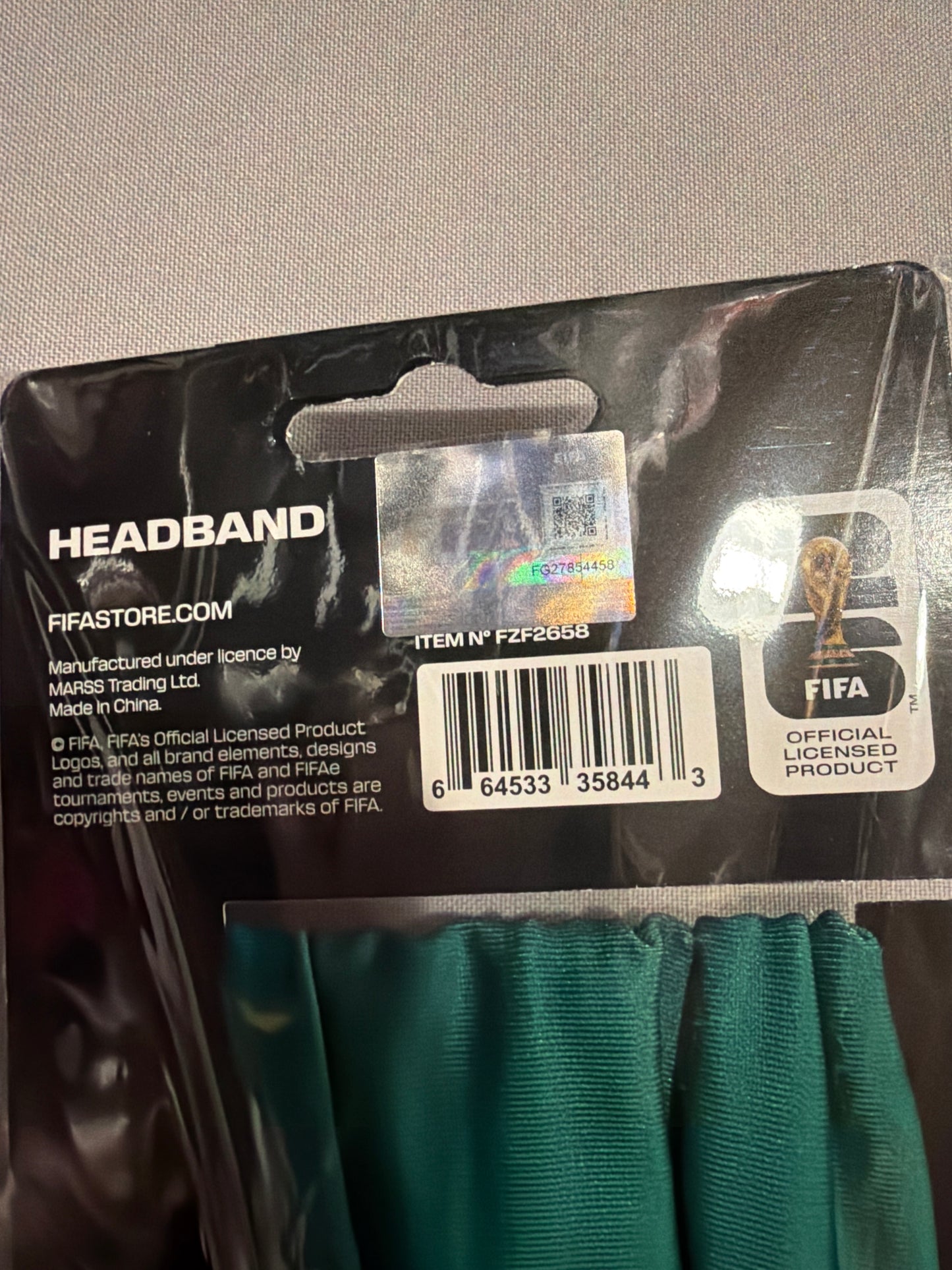 Mexico Official License World Cup 2026 Headband