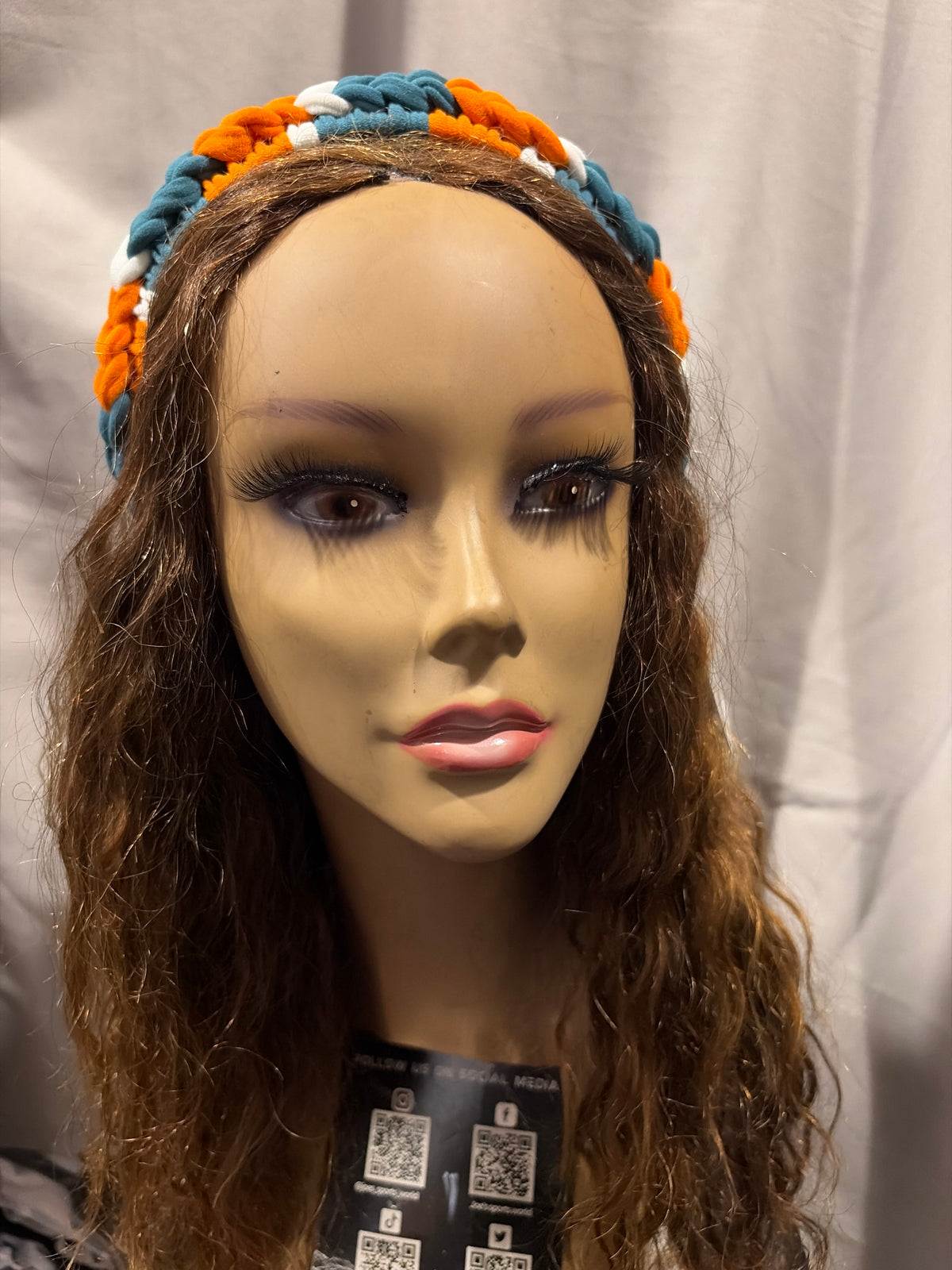 Miami Dolphins JSW Authentic Handmade Headband