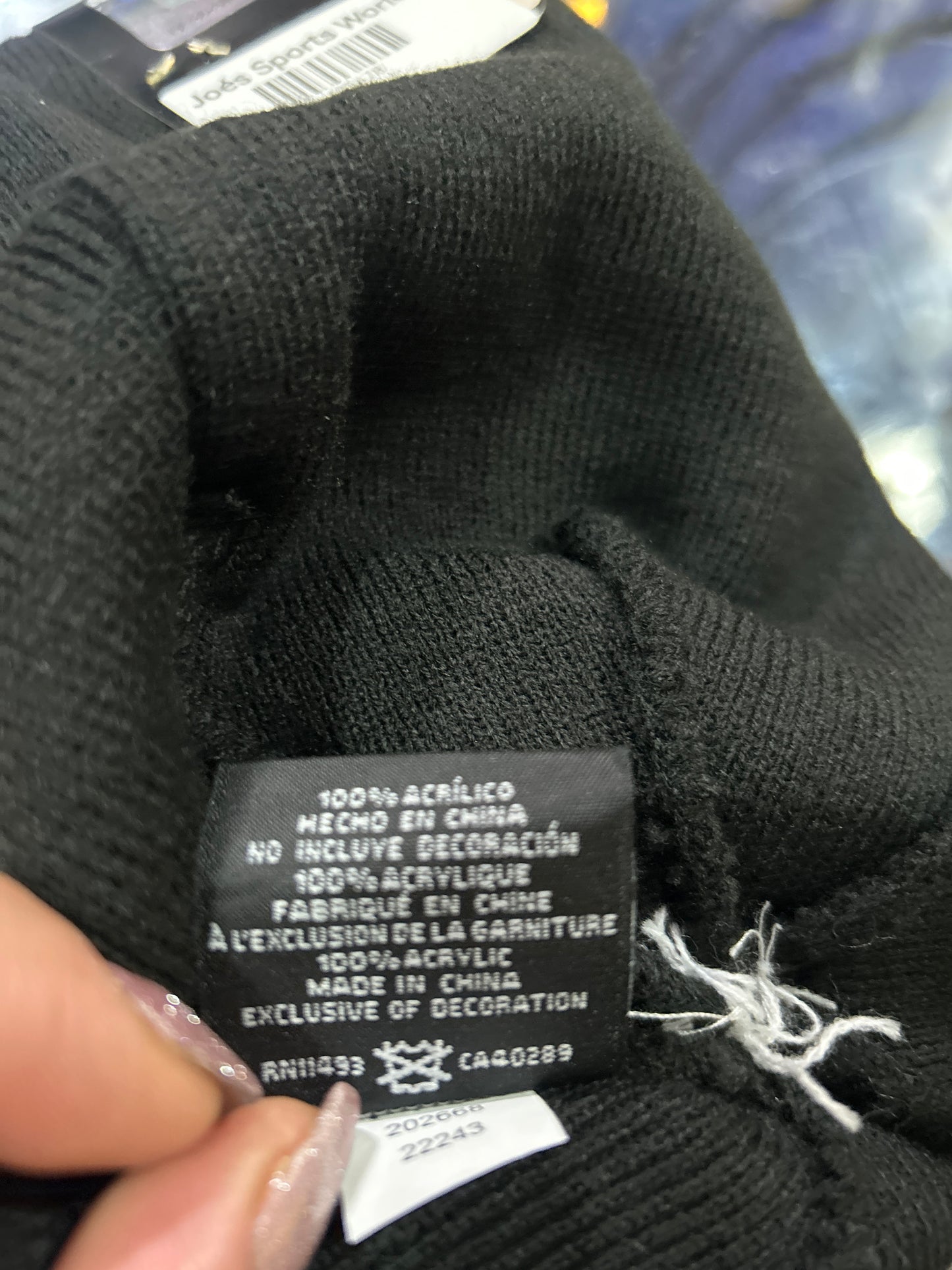 Atlanta Falcons NFL New Era One Time Removable Pom Knit Beanie