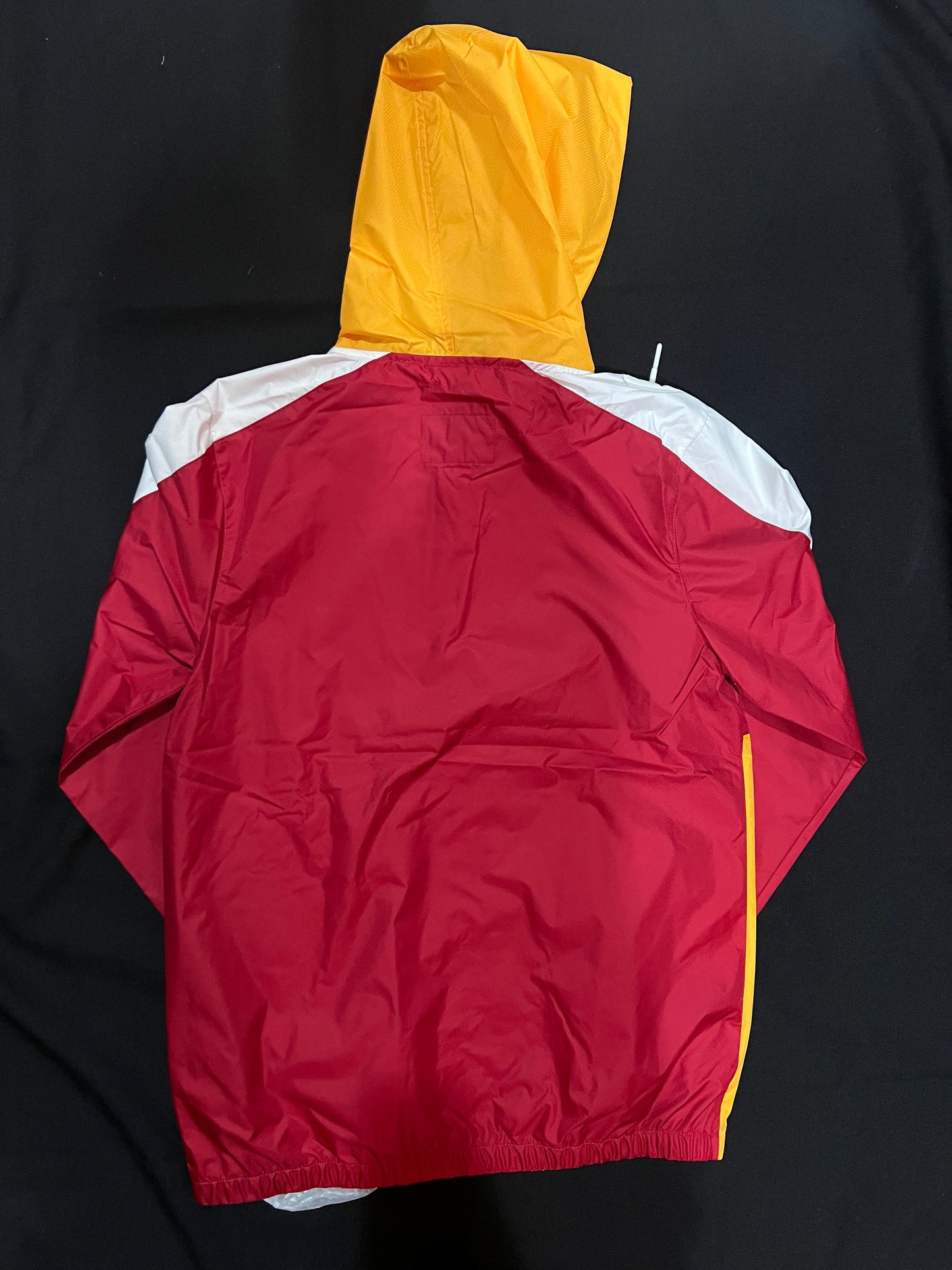 Kansas City Chiefs NFL Mitchell & Ness Throwback Gameday Lightweight Zip-Up Hooded Windbreaker