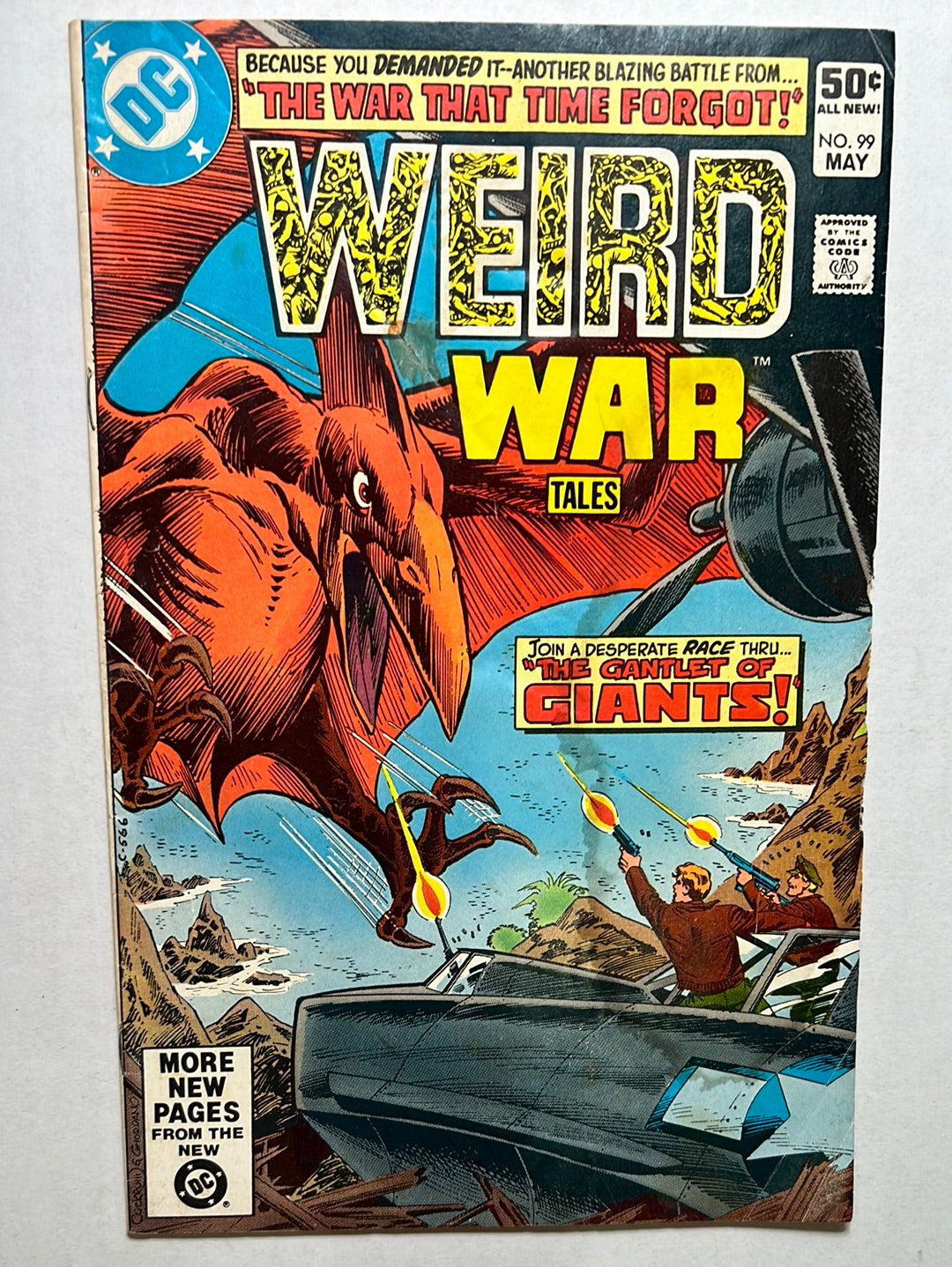 Weird War Tales “The War that Time Forgot!” No. 99 DC Comics Comic Book