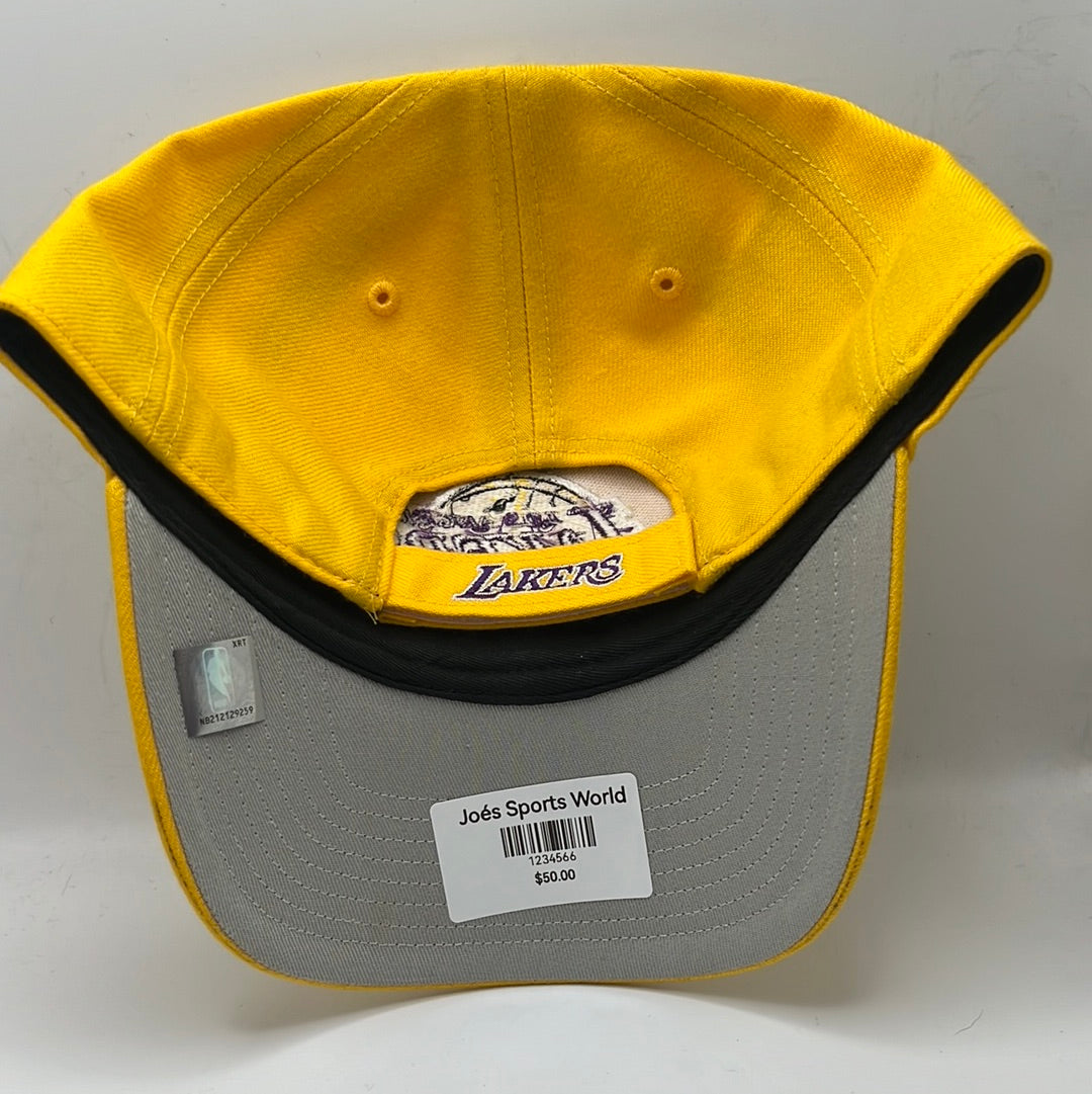 Los Angeles Lakers NBA Gold Bedazzled Adjustable Hat