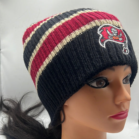 Tampa Bay Buccaneers NFL Official Headwear Striped Beanie