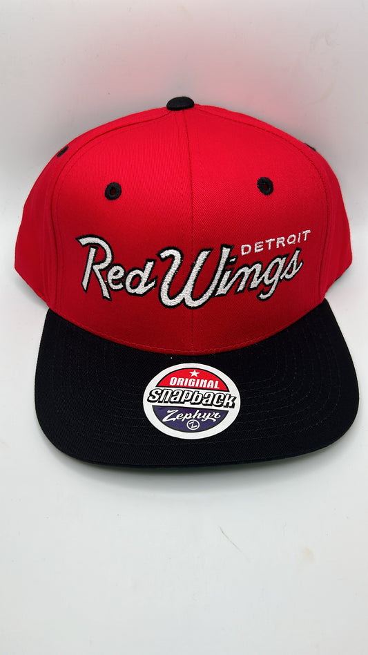 Detroit Red Wings NHL Zephyr Vintage Retro Snapback