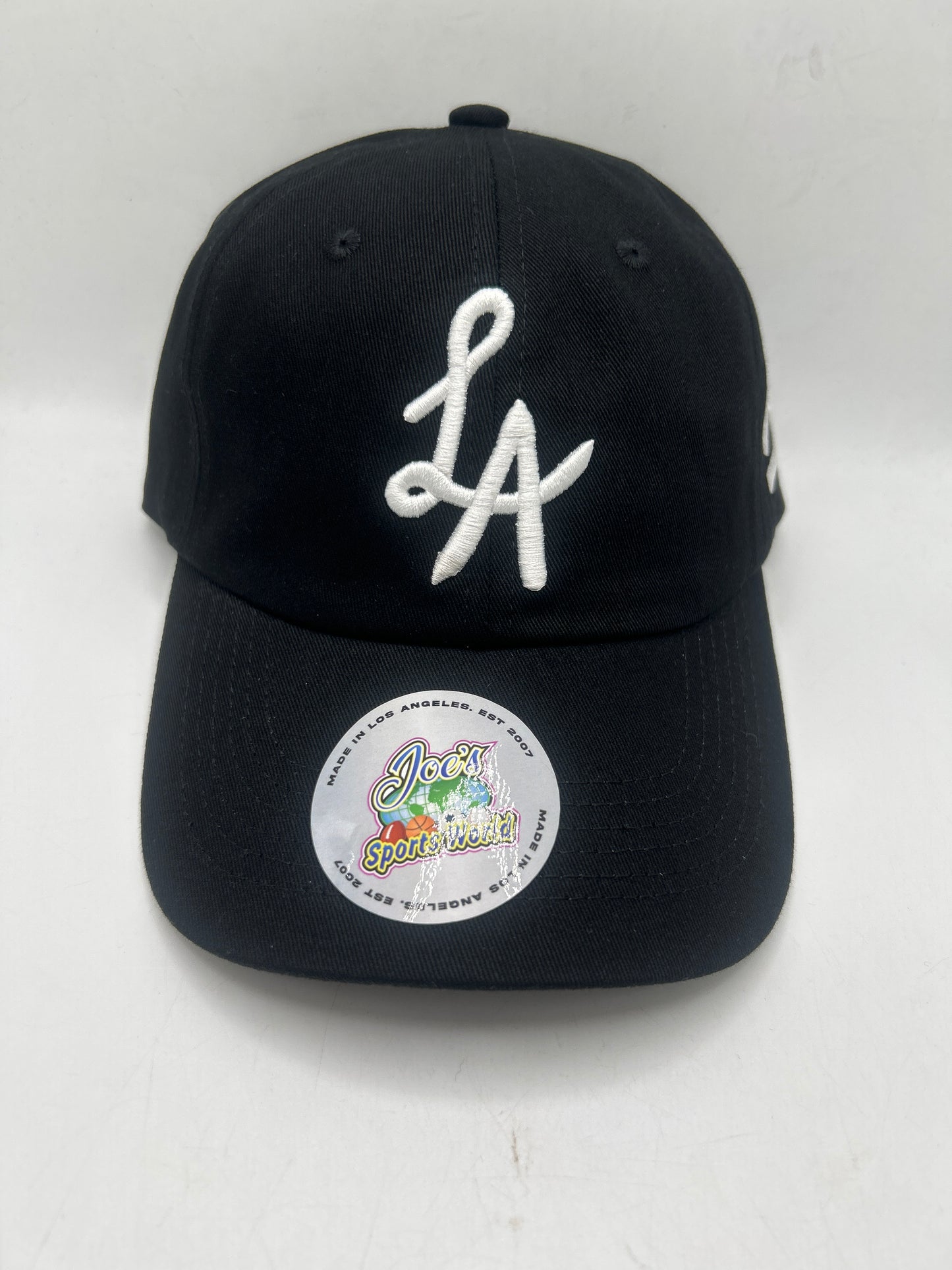 Los Angeles JSW Private Label Black Adjustable Hat