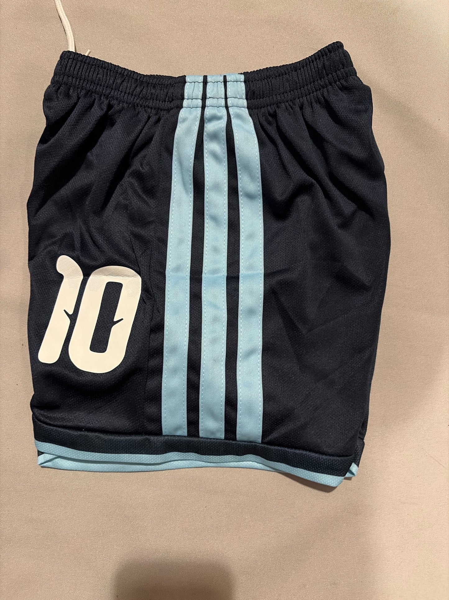 Argentina AFA Messi #10 Youth and Kids Set Jersey and Shorts