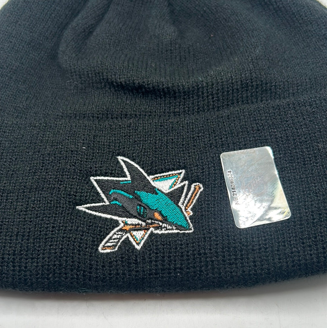 San Jose Sharks NHL Knit Pom Beanie