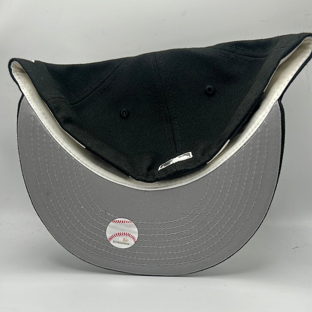 Los Angeles Dodgers MLB New Era 59Fifty Cooperstown Collection “LA 1980 All-Star Game” Side Patch Black/White Fitted Hat