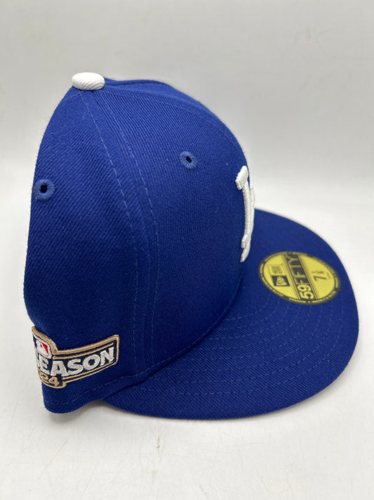 Los Angeles Dodgers MLB New Era 59Fifty Post Season 2024 Classic Fitted Hat