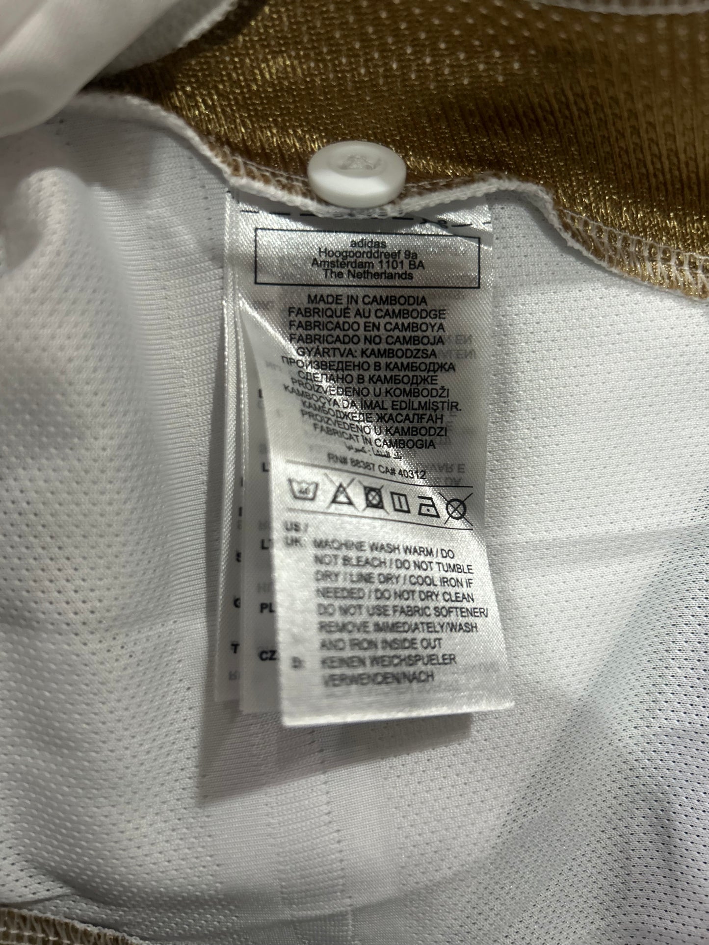 LAFC Adidas 25/26 Authentic Mens White Jersey