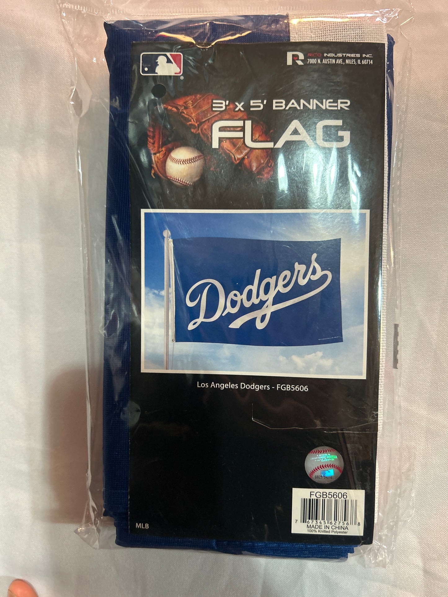 Los Angeles Dodgers MLB 3"X5" Banner Flag