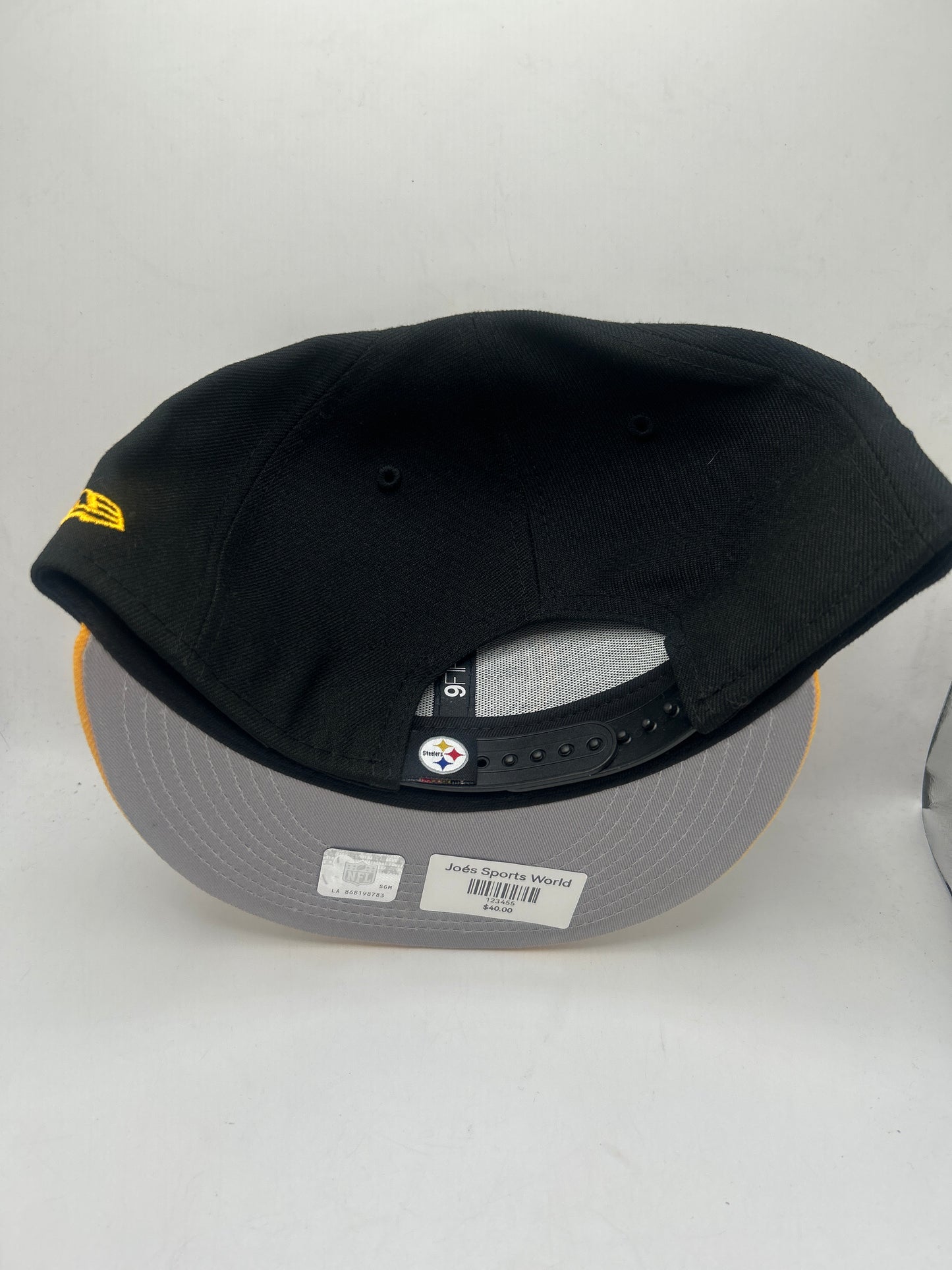 Pittsburgh Steelers 80 Seasons 1933-2012 NFL New Era 9Fifty Snapback - Black and Yellow