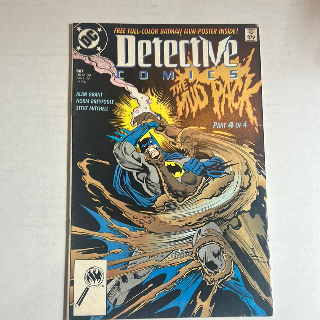 Detective Comics by DC Comics Part 4 of 4 No. 607 Comic Book