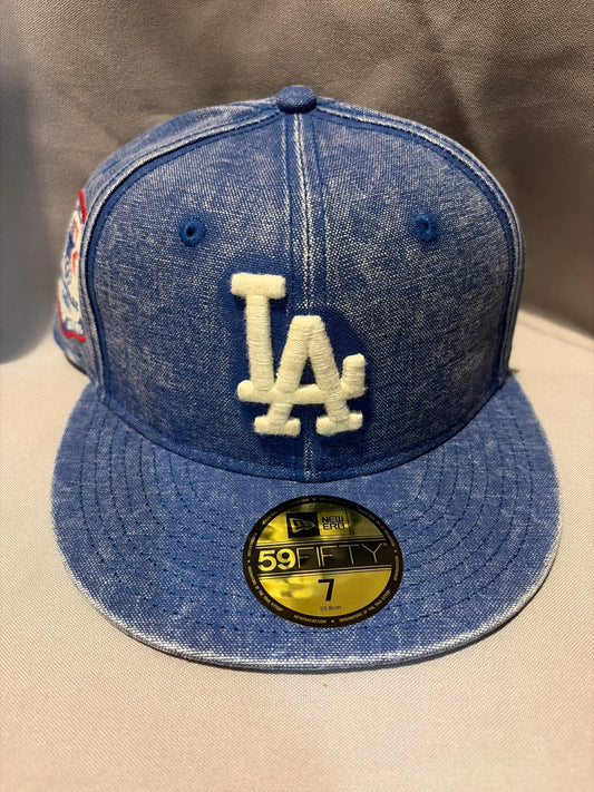 Los Angeles 1984 Dodgers MLB Olympic Washed OTC 59Fifty Fitted Hat