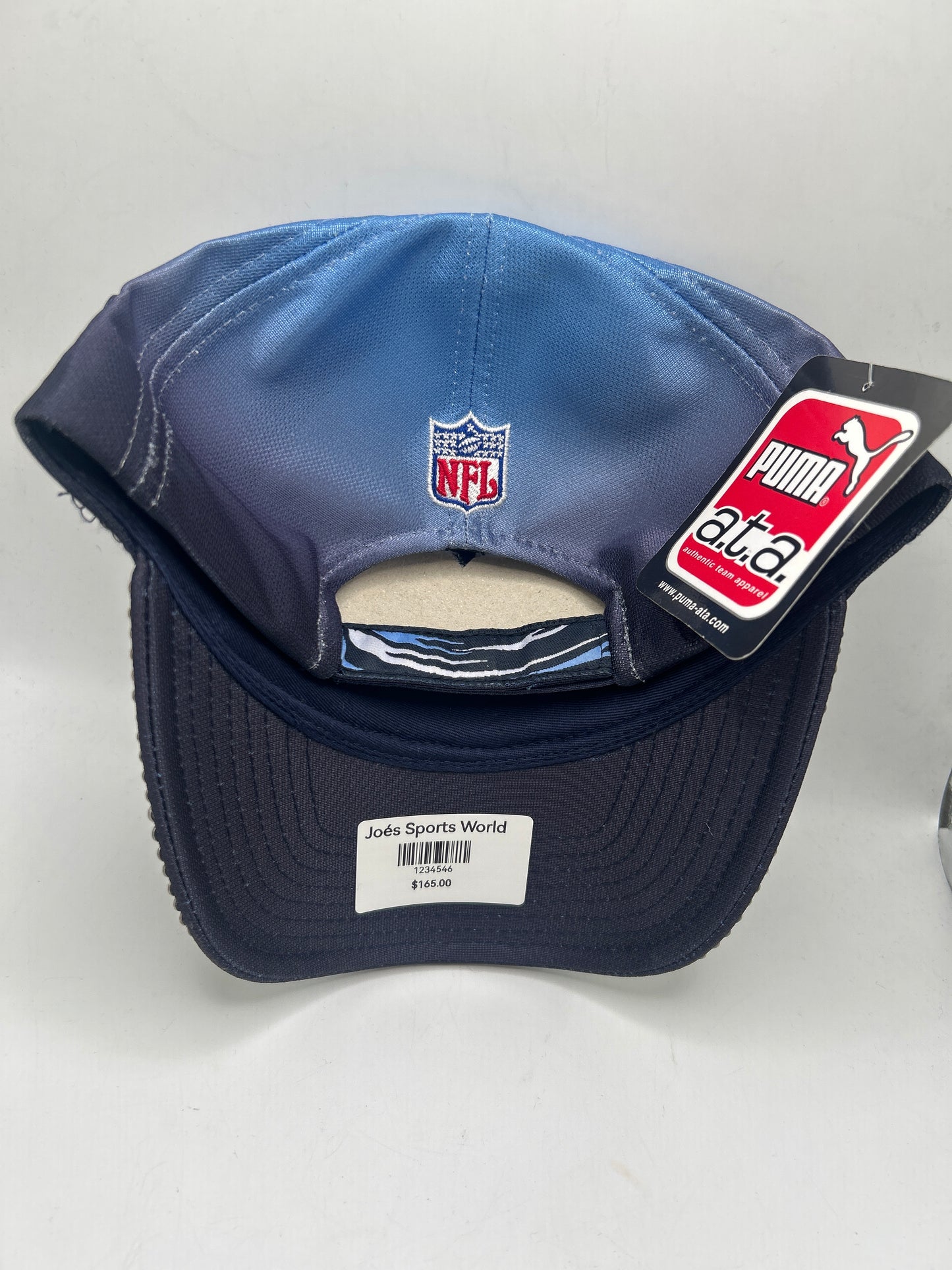 Tennessee Titans NFL Puma Bedazzled Visor and Logo Adjustable Hat