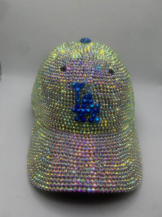 Los Angeles Dodgers MLB NEW ERA Bedazzled Front Panel Adjustable Hat
