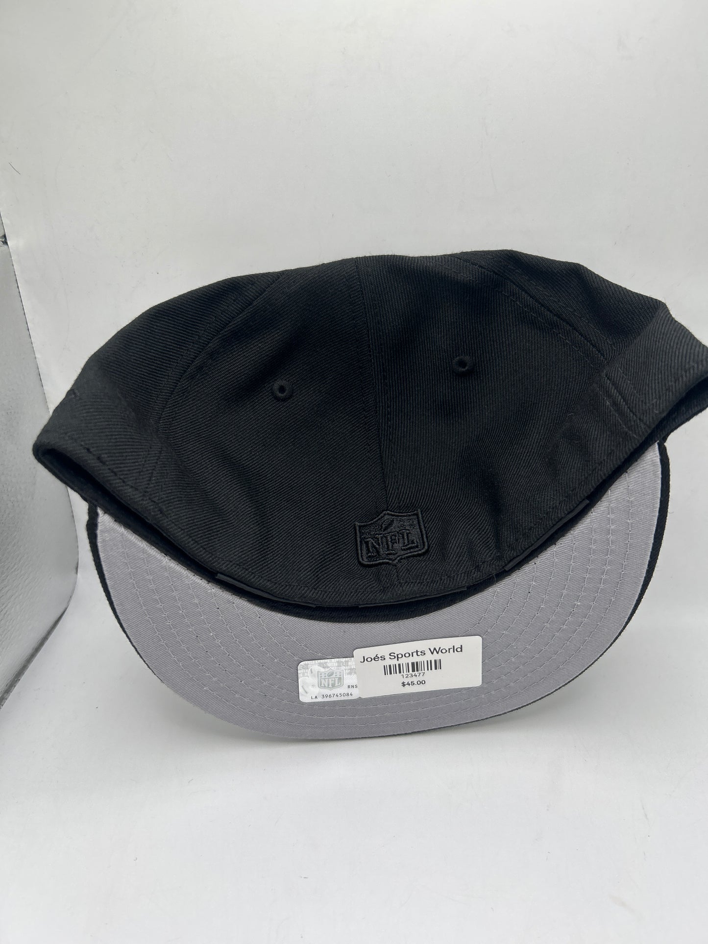 Buffalo Bills NFL New Era 59Fifty Black on Black Fitted Hat