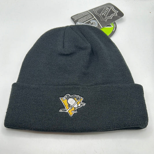 Pittsburgh Penguins NHL Black Zephyr Beanie Hat