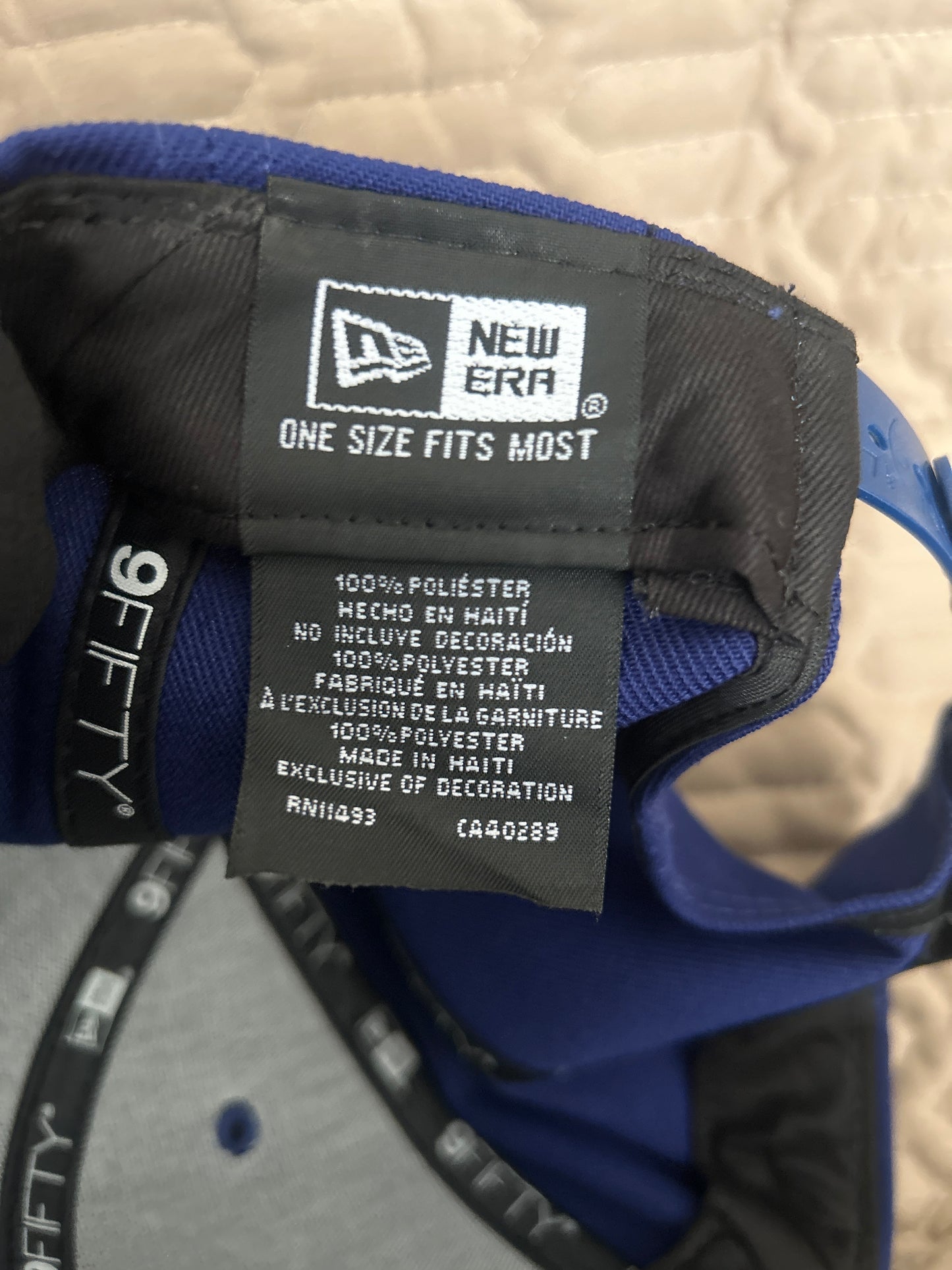 Los Angeles Dodgers SnapBack Royal Blue and White LA Sign