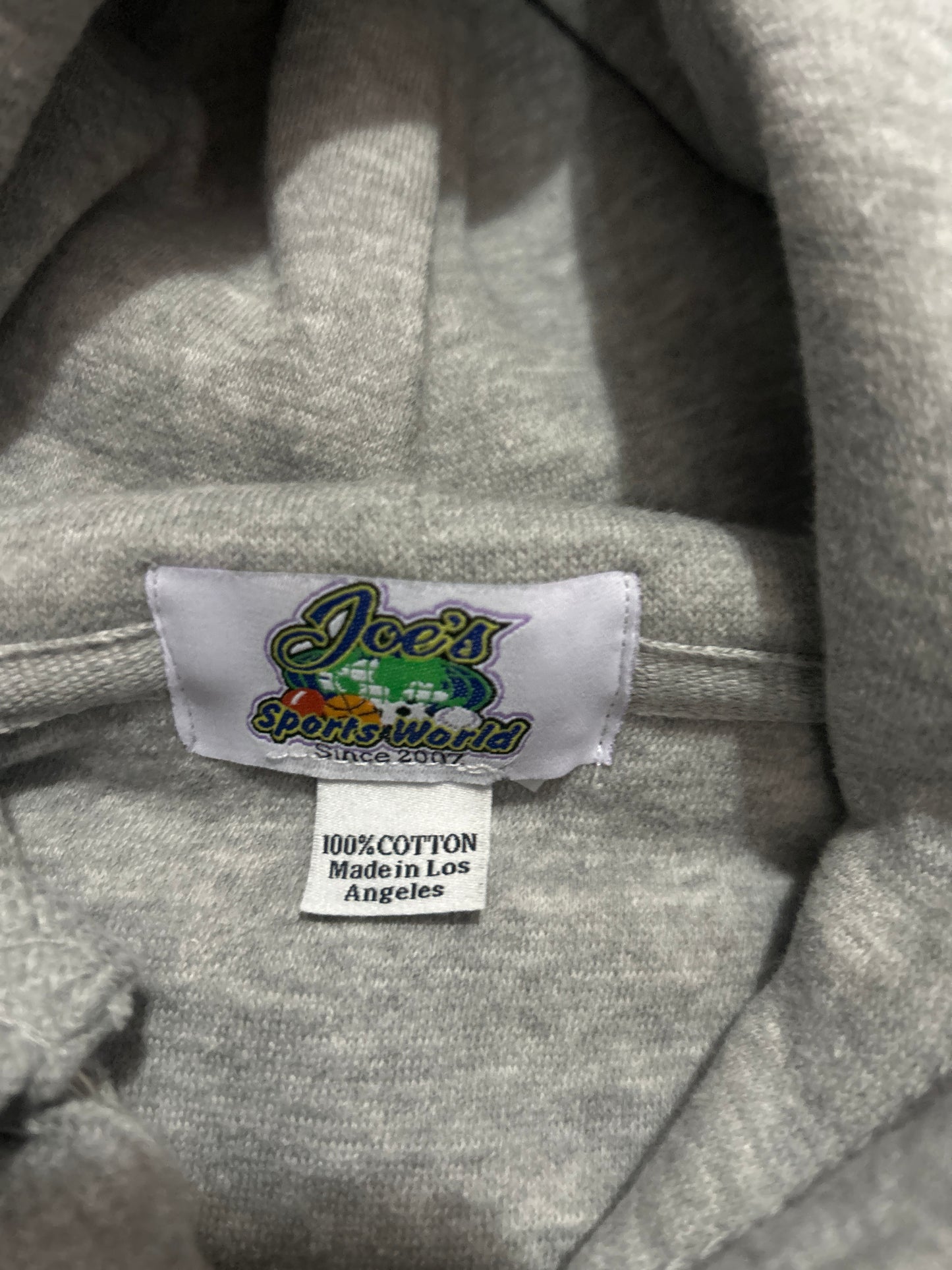 NFL Superbowl LX 2026 JSW Private Label "BENITO" Grey Authentically Unique Patched Hoodie
