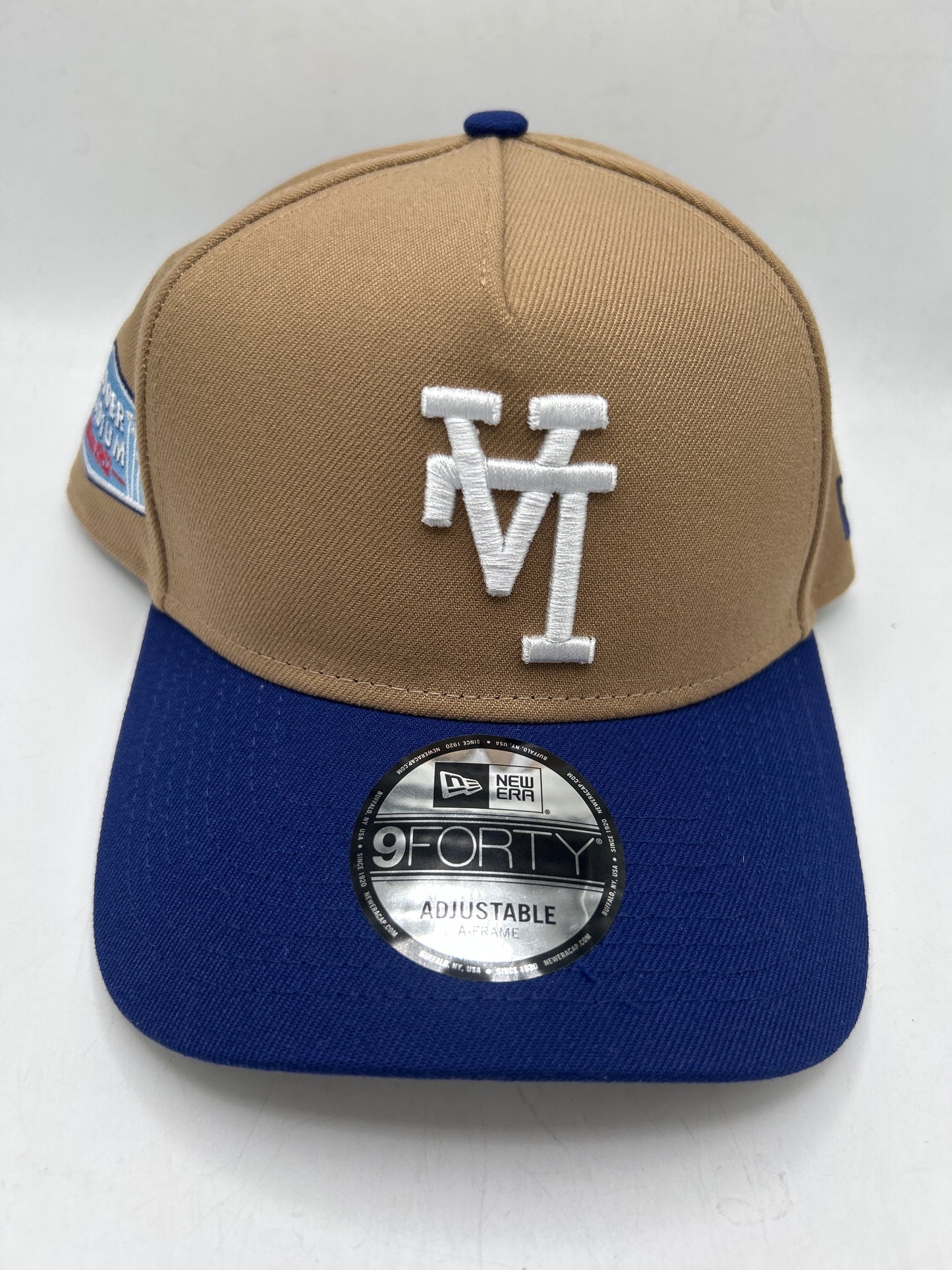 Los Angeles Dodgers MLB New Era 9Forty Upside Down Frame “Dodgers Stadium since 1962” Side Patch Adjustable Hat