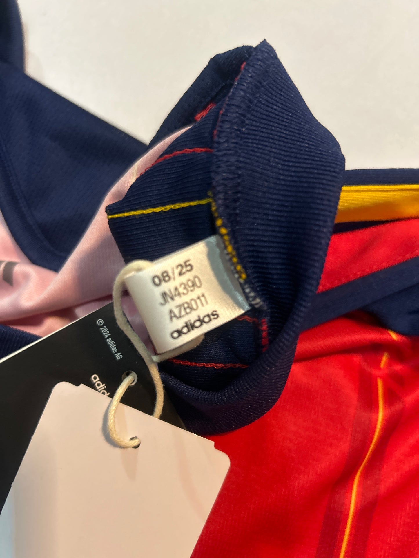 Spain Adidas Soccer Replica Authentic World Cup 2026 Home Men Jersey