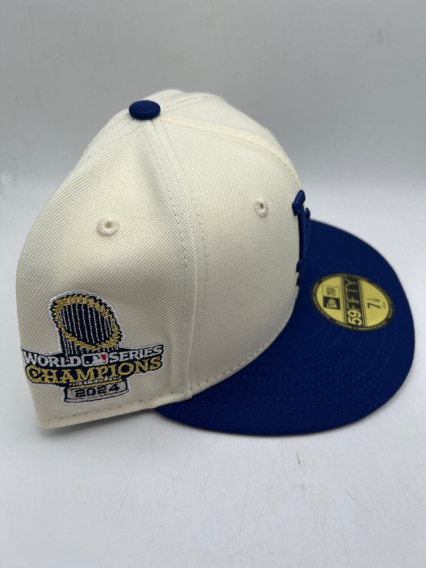 Los Angeles Dodgers MLB New Era 59Fifty World Series Championship 2024 Fitted Hat