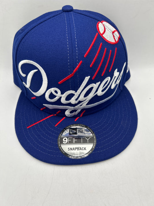 Los Angeles Dodgers MLB Oversized Logo New Era 9Fifty Snapback