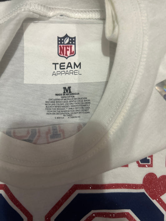 New York Giants NFL Team Apaprel Women T-shirts