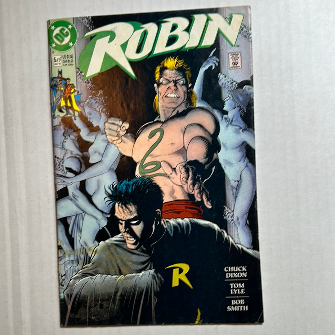 Robin By DC Comics 5 of 5 May 91 Comic Book