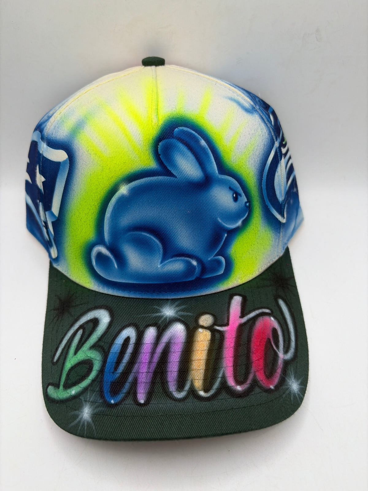 Super Bowl LX JSW Benito Hand Painted A-Frame Adjustable Hat