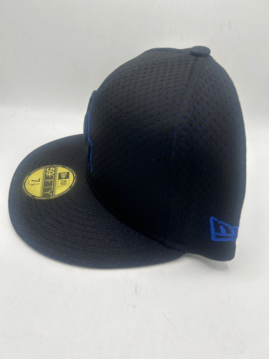 Los Angeles Dodgers MLB New Era 59Fifty Genuine Merchandise Royal Blue/Black Fitted Hat