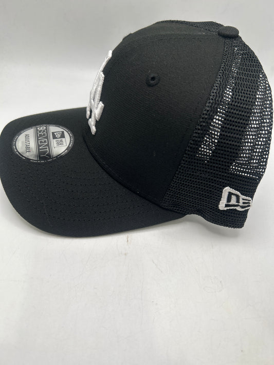 Los Angeles Dodgers MLB New Era Genuine Merchandise 9Seventy Black Adjustable Trucker Hat