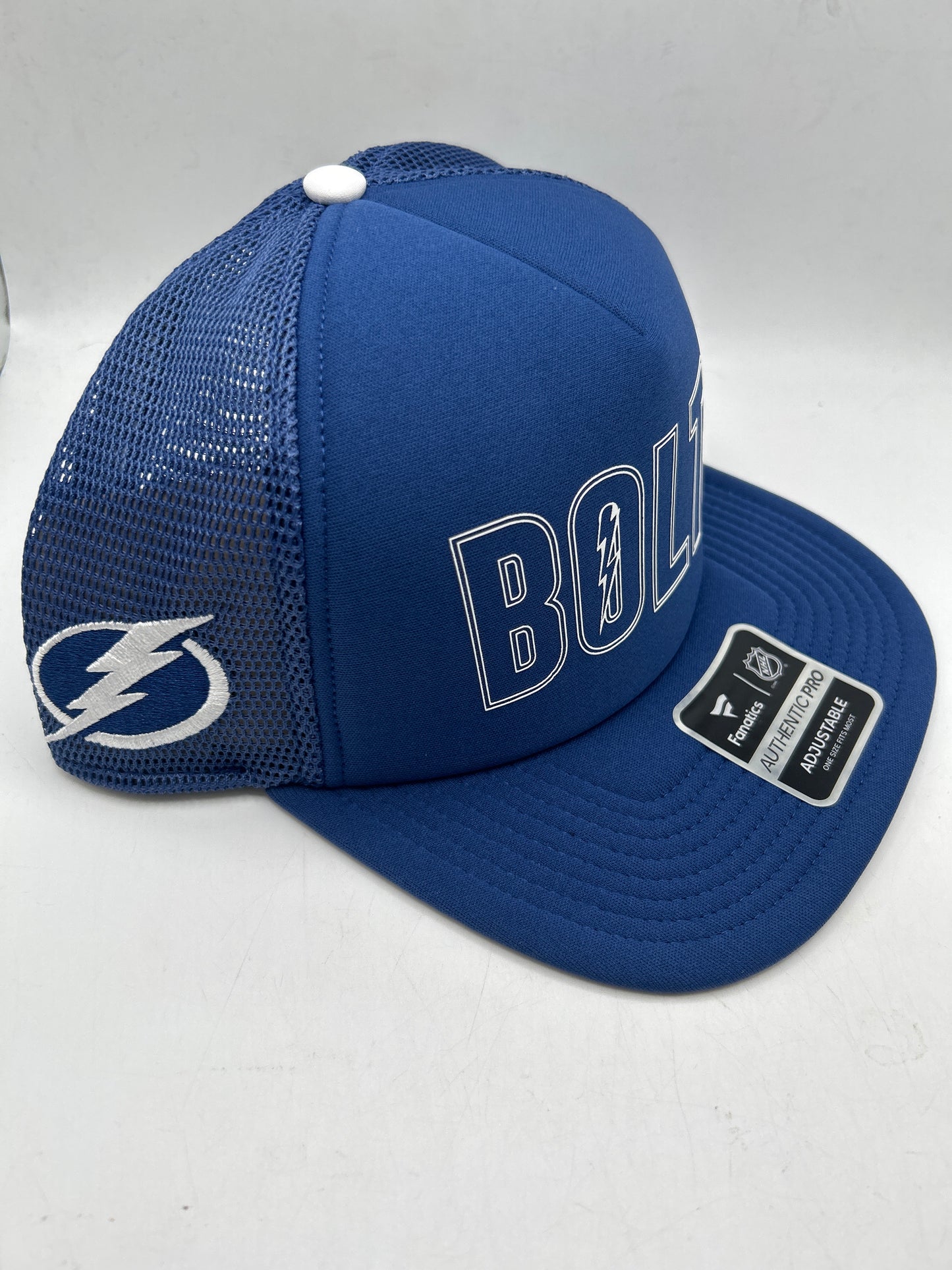 Tampa Bay Lighting NHL Fanatics Authentic Pro Adjustable Snapback